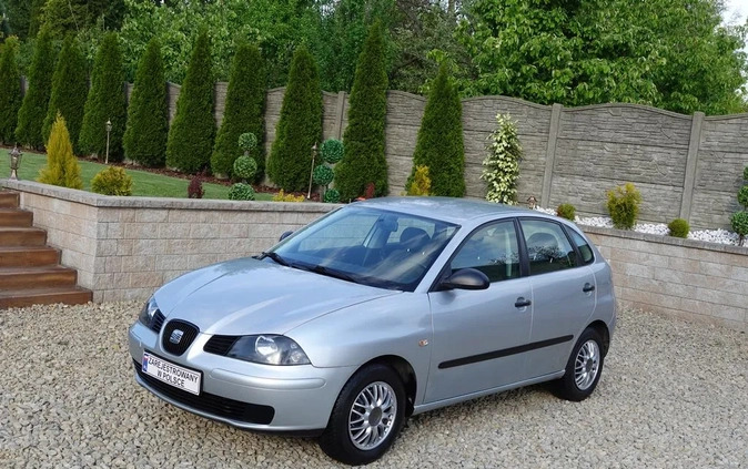 Seat Ibiza cena 9499 przebieg: 167000, rok produkcji 2004 z Pasym małe 92